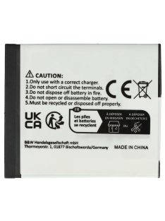   Panasonic DMW-BLH7E, DMW-BLH7, DMW-BLH7PP akkumulátor - 600 mAh, 7,2 V, Li-Ion információs chippel