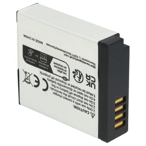 VHBW Panasonic DMW-BLH7E, DMW-BLH7, DMW-BLH7PP Akku - 600 mAh, 7,2 V, Li-Ion mit Informationschip