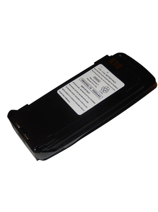 Rádió akku Motorola NNTN4066, NNTN4077, NNTN4103 készülékhez - 1800 mAh 7,4 V Li-Ion + övcsipesz