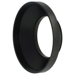 VHBW 40.5 mm Black Lens Hood Round