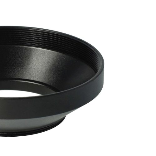 VHBW 40.5 mm Black Lens Hood Round