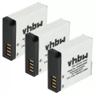 VHBW Battery Panasonic DMW-BLH7E, DMW-BLH7, DMW-BLHPP, DMW-BLH7PP - 600 mAh 7.2 V Li-Ion