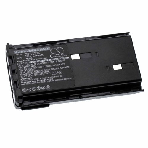 Rádióakku a Bidatong BD-15-L-hez - 2000 mAh 7,2 V NiMH