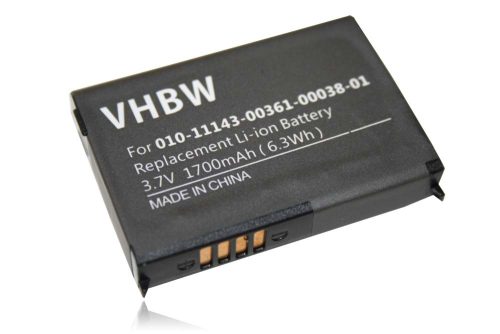 VHBW GPS Battery Garmin 361-00038-01, 010-11143-00 - 1700 mAh 3.7 V Li-Ion
