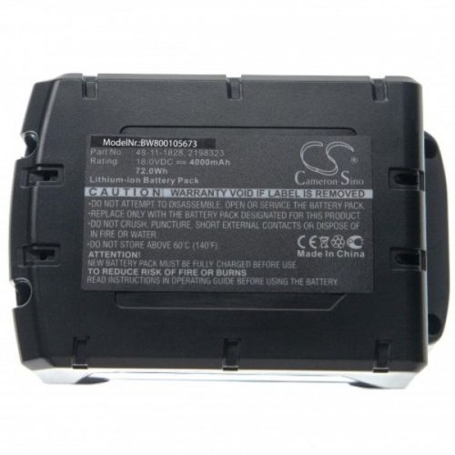VHBW Electric Power Tool Battery Berner BBP 18, 175187 - 4000 mAh, 18 V, Li-Ion