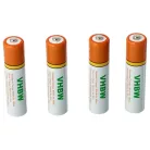 VHBW Festnetztelefon Akku 4 Einheiten für Philips CD270, CD275, D4501, D6351, M3351, M3451, M3451B/38 Linea Lux, M5 Geräte