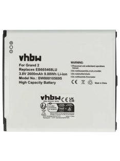   Mobiltelefon akkumulátor  Samsung EB665468LU, EB-B220AC - 2600 mAh 3,8 V Li-Ion