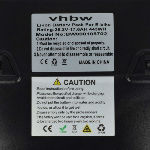 VHBW Akku für Panasonic Flyer-Serie, Li-Ion, 26V, 17.6Ah