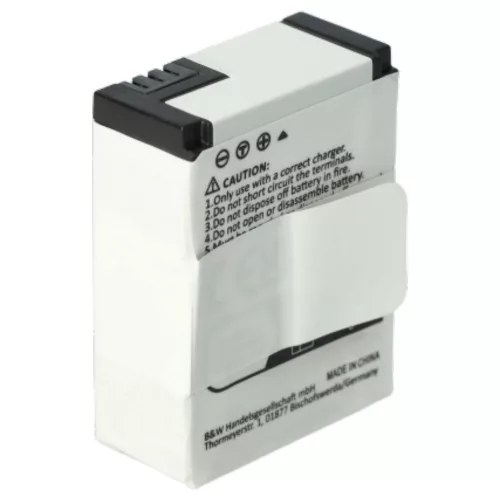 VHBW Charger and Battery for GoPro Hero 3 Black Edition, CHDHN-301, CHDHX-301 - 1180 mAh 3.7 V Li-polymer