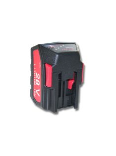   Elektromos kéziszerszámgép akkumulátor AEG / Milwaukee 48-11-2830, 48-11-1830 - 2000 mAh, 28 V, Li-Ion 