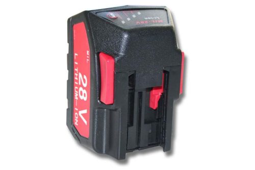 Elektromos kéziszerszámgép akkumulátor AEG / Milwaukee 48-11-2830, 48-11-1830 - 2000 mAh, 28 V, Li-Ion 