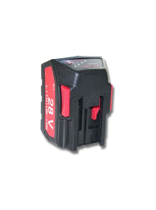 Elektromos kéziszerszámgép akkumulátor AEG / Milwaukee 48-11-2830, 48-11-1830 - 2000 mAh, 28 V, Li-Ion 