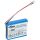 VHBW GPS Akku Maxwell IPC653443 - 1100 mAh 3,7 V Li-Ion