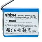 VHBW GPS Akku Maxwell IPC653443 - 1100 mAh 3,7 V Li-Ion