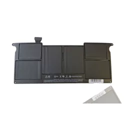  VHBW Notebook Battery for Apple A1495, 020-8084-A - 5100 mAh 7.6 V Li-polymer, black