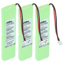VHBW Akku Grundig 2SN-3/5F60H-H-JZ1 - 500 mAh 2,4 V NiMH