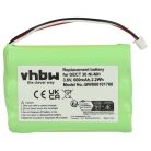 VHBW Vezetékes telefon akkumulátor Agfeo 23NO09TT30, 84743411, AH-AAA600F - 600 mAh 3,6 V NiMH