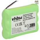 VHBW Vezetékes telefon akkumulátor Agfeo 23NO09TT30, 84743411, AH-AAA600F - 600 mAh 3,6 V NiMH