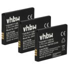 VHBW Wired Phone Battery AVM 312BAT006, 100402, 312BAT016 - 600 mAh 3.7 V Li-Ion