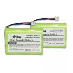   VHBW Festnetztelefon Akku NT7B65LD, NT7B65KL, CPH-464Q3S - 800 mAh 3,6 V NiMH