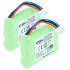 VHBW Vezetékes telefon akkumulátor 3HR-AAAU - 800 mAh 3,6 V NiMH