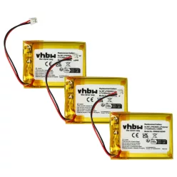  VHBW Kabelloser Telefonakku CP75, MT LP053040 - 500 mAh 3,7 V Li-Polymer