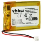 VHBW Kabelloser Telefonakku CP75, MT LP053040 - 500 mAh 3,7 V Li-Polymer