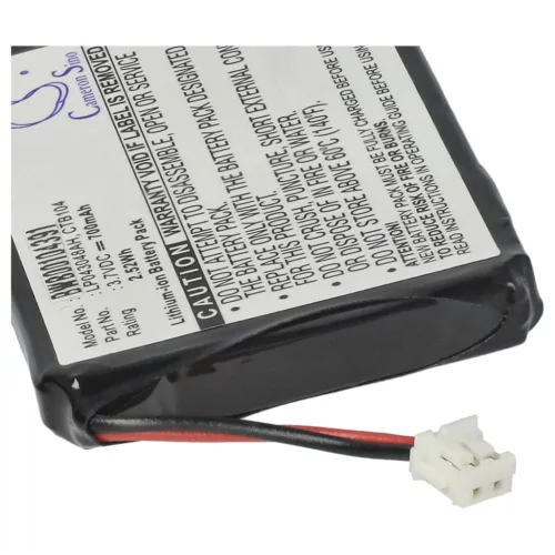 VHBW Battery 253230694, LP043048AH, CTB104 - 700 mAh 3.7 V Li-Ion