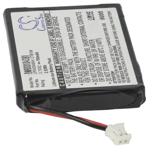 VHBW Battery 253230694, LP043048AH, CTB104 - 700 mAh 3.7 V Li-Ion