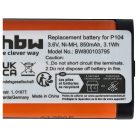 VHBW Wired Phone Battery 23-968, 43-9024, 43-9025, 43-9026 - 850 mAh 3.6 V NiMH