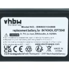 VHBW Akku Agfeo / Spectralink 84743424, 84743428 - 950 mAh 3,7 V Li-Ion
