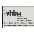 VHBW Akku Siemens V30145-K1310K-X447 - 1050 mAh 3,7 V Li-Ion