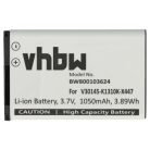 VHBW Akku Siemens V30145-K1310K-X447 - 1050 mAh 3,7 V Li-Ion