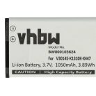 VHBW Akku Siemens V30145-K1310K-X447 - 1050 mAh 3,7 V Li-Ion