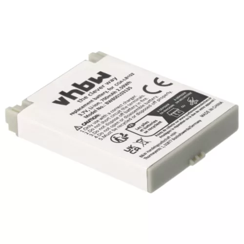 VHBW Battery Panasonic CGA-LB102 - 700 mAh 3.7 V Li-Ion