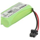 VHBW Akkumulátor 2SNAAA55HSJ1, 2SN-AAA55H-S-J1 - 800 mAh 2,4 V NiMH