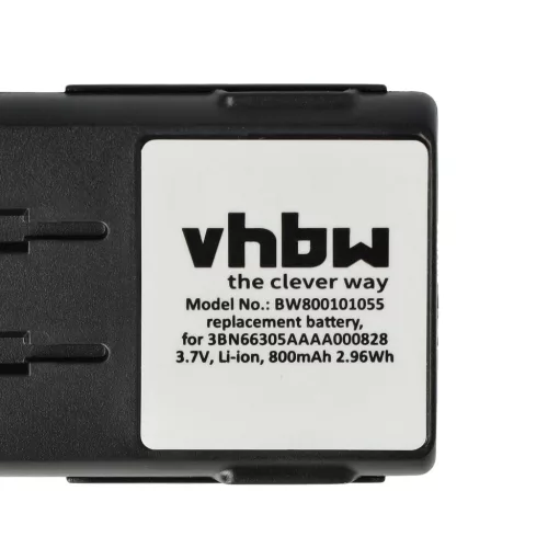 VHBW Akku für Alcatel 3BN66305AAAA000828 - 800 mAh 3,7 V Li-Ion