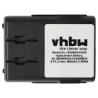 VHBW Akku für Alcatel 3BN66305AAAA000828 - 800 mAh 3,7 V Li-Ion