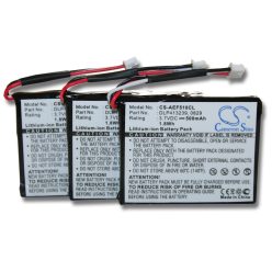 VHBW Battery AEG DLP413239, 0829 - 500 mAh 3.7 V Li-Ion