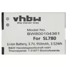 VHBW Battery Siemens S30852-D2152-X1, 4250366817255 - 950 mAh 3.7 V Li-Ion