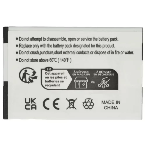 VHBW Battery Siemens S30852-D2152-X1, 4250366817255 - 950 mAh 3.7 V Li-Ion