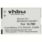 VHBW Battery Siemens S30852-D2152-X1, 4250366817255 - 950 mAh 3.7 V Li-Ion