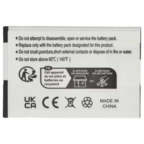 VHBW Battery Siemens S30852-D2152-X1, 4250366817255 - 950 mAh 3.7 V Li-Ion