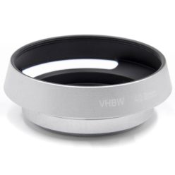 VHBW 40.5 mm Silver Lens Hood, Round