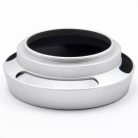 VHBW 40.5 mm Silver Lens Hood, Round