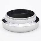 VHBW 49 mm Silver Lens Hood, Round