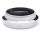 VHBW 52mm Silver Round Lens Sunshade
