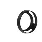 VHBW 49 mm Lens Hood - Black, Round