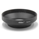 VHBW 52 mm Lens Sunshade - Wide Angle, Black, Round