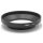 VHBW 72 mm Lens Hood - Wide Angle Lens Shade, Black, Round